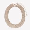 Addition Elle Penningtons | Rose Gold Metallic Mesh Choker - Addition Elle