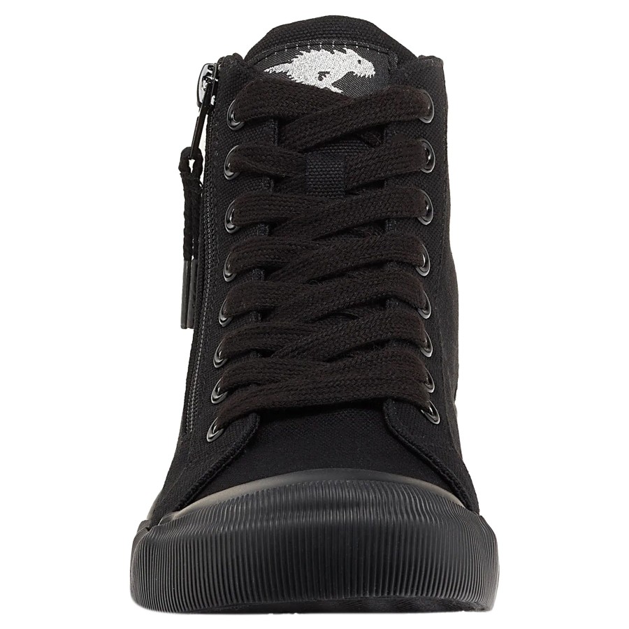 Shoes Penningtons | Rocket Dog - Womens/Ladies Jazzin Hi 12A Cotton Canvas Shoes - Penningtons