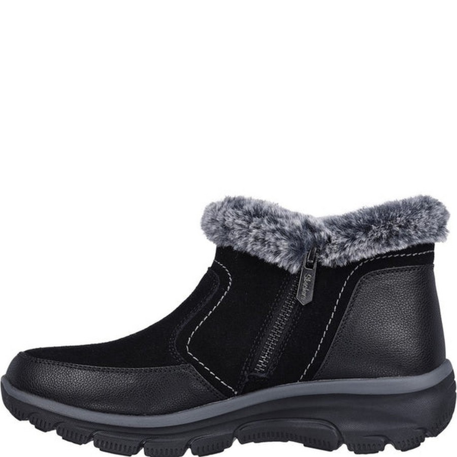 Shoes Penningtons | Skechers - Womens/Ladies Easy Going Warm Escape Suede Ankle Boots - Penningtons