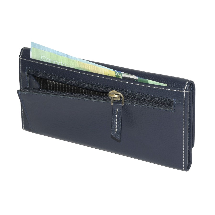 Accessories Penningtons | Roots Ladies' Classic Slim Clutch Wallet - Penningtons