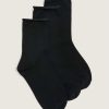 Accessories Penningtons | 3-Pack Basic Rolled Edge Socks