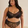 Lingerie Penningtons | Cheetah Printed Mesh Sexy Balconette Unlined Bra - D Esse Collection