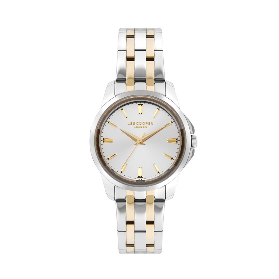 Accessories Penningtons | Lee Cooper-Women'S Silver 36Mm Watch W/Silver Dial - Penningtons