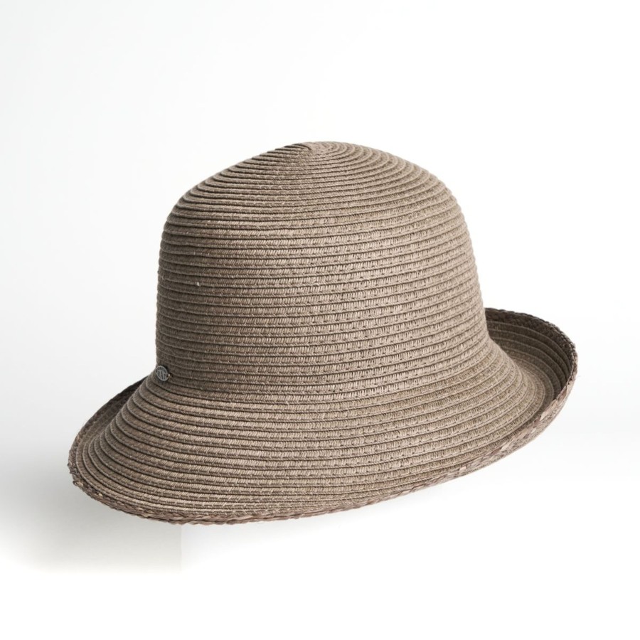 Accessories Penningtons | Canadian Hat 1918 - Cleo-Cloche With Brim And Raffia - Penningtons