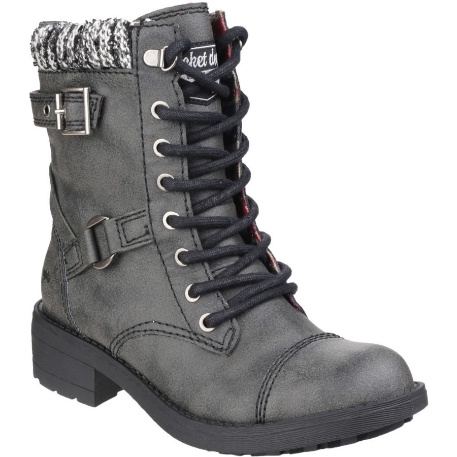 Shoes Penningtons | Rocket Dog - Womens/Ladies Thunder Biker Boots - Penningtons