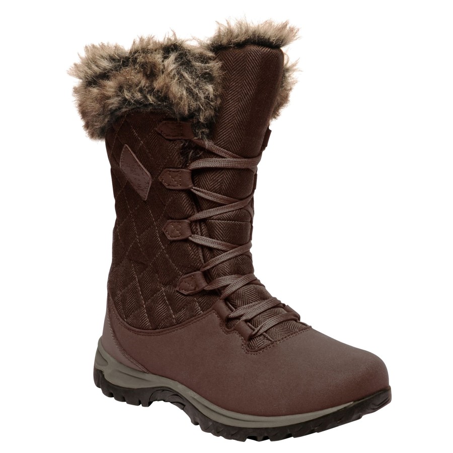 Shoes Penningtons | Regatta - Great Outdoors Womens/Ladies Newley Faux Fur Trim Thermo Boots - Penningtons