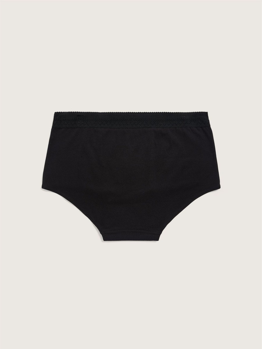 Lingerie Penningtons | Jersey Boyshort With Laced Waist - Ti Voglio