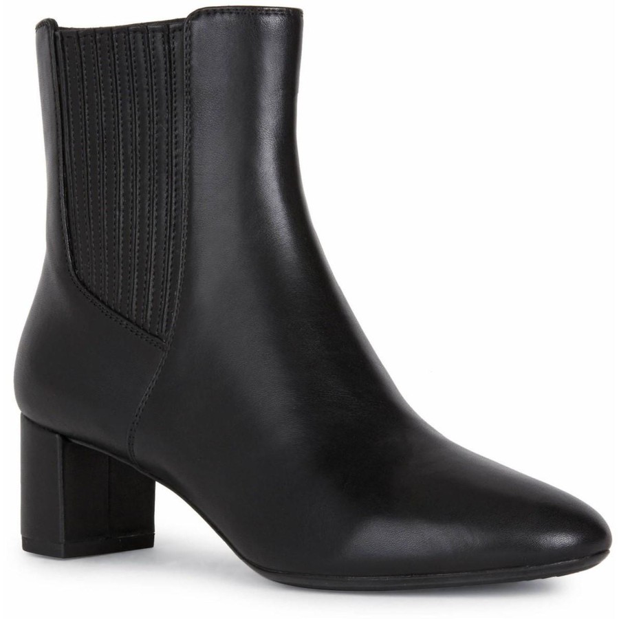 Shoes Penningtons | Geox - Womens/Ladies Pheby Nappa Leather Ankle Boots - Penningtons