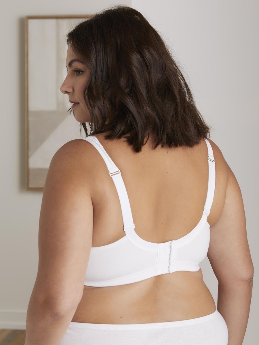 Lingerie Penningtons | Cotton Wireless Basic Bra, G-H Cups - Tivoglio