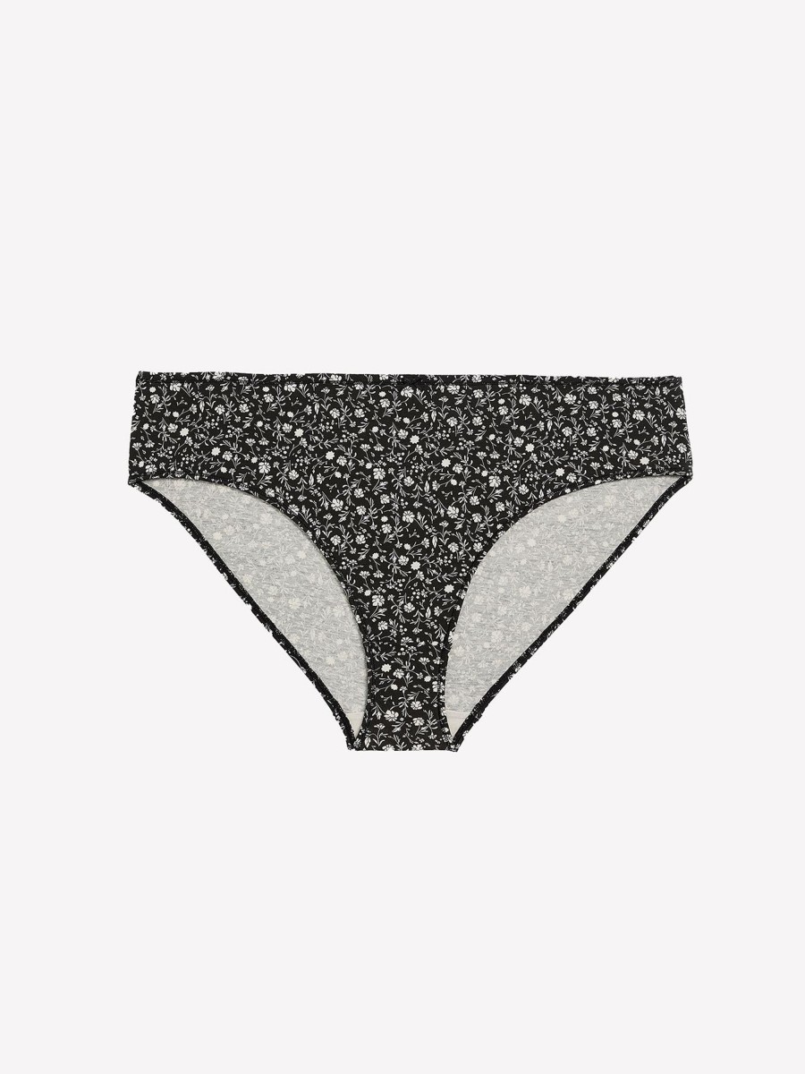 Lingerie Penningtons | Floral High-Cut Brief With Bow - Ti Voglio