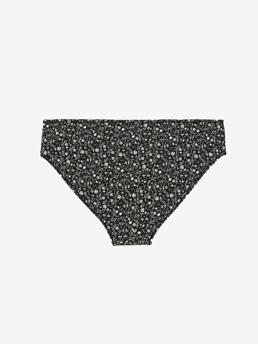 Lingerie Penningtons | Floral High-Cut Brief With Bow - Ti Voglio