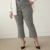 Clothing Penningtons | Gingham Flared-Leg Pants