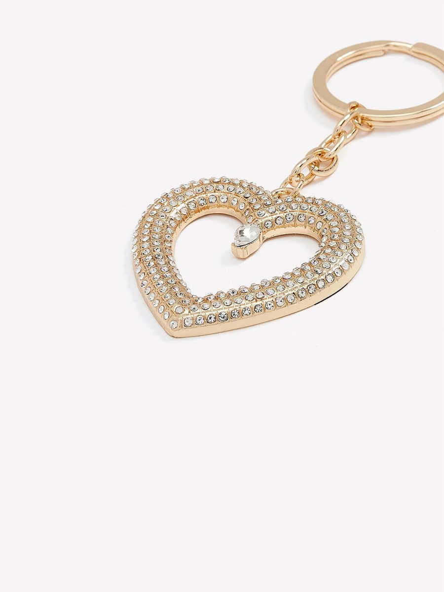 Accessories Penningtons | Golden Heart Keychain