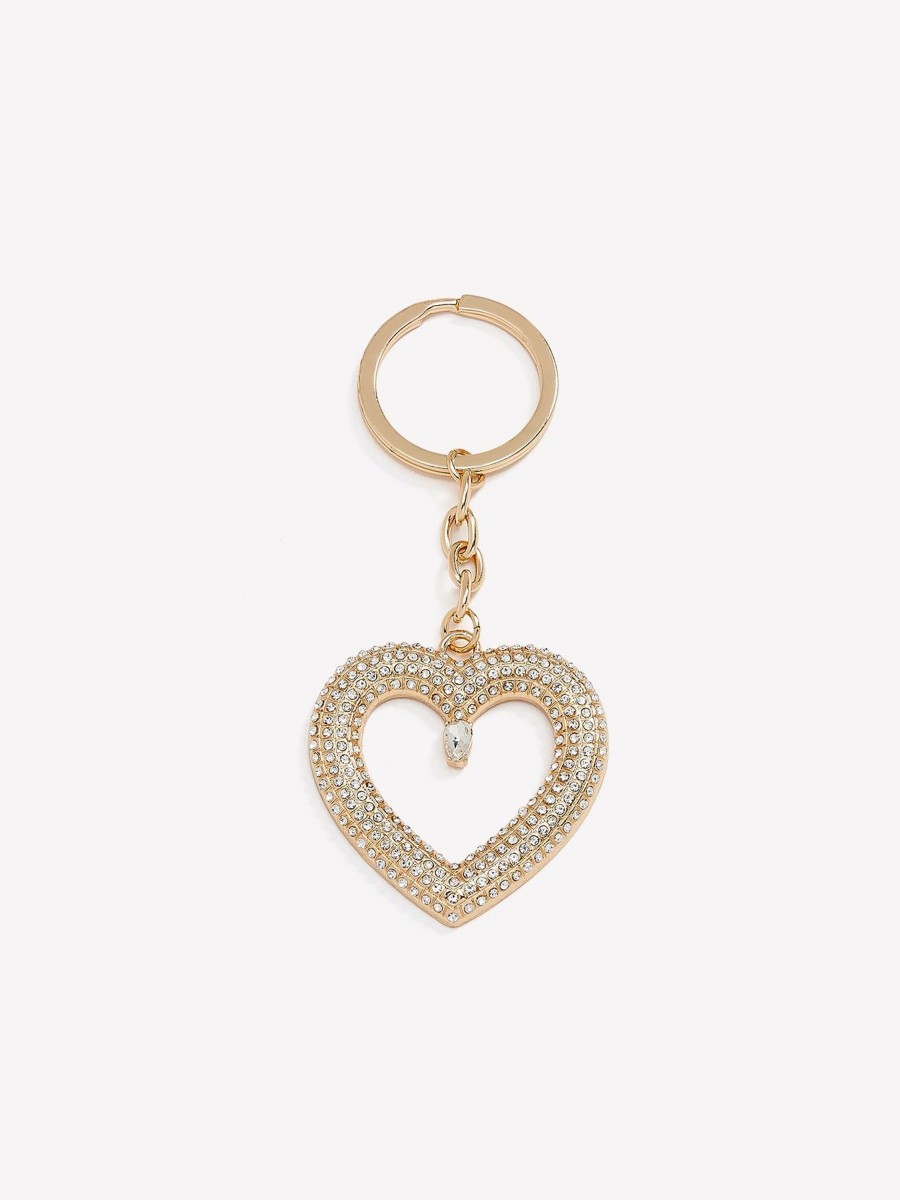 Accessories Penningtons | Golden Heart Keychain