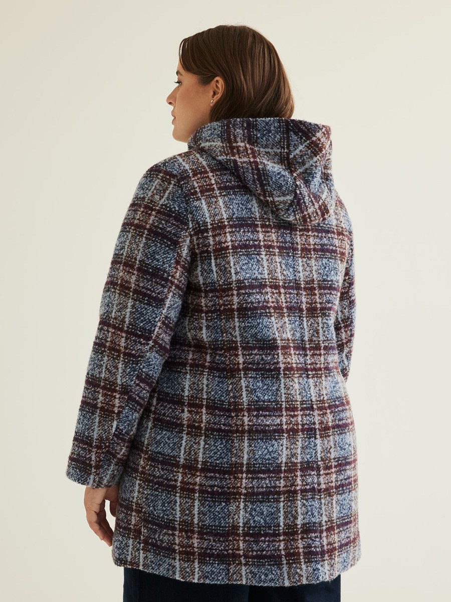 Clothing Penningtons | Responsible, Plaid Coat With Hood