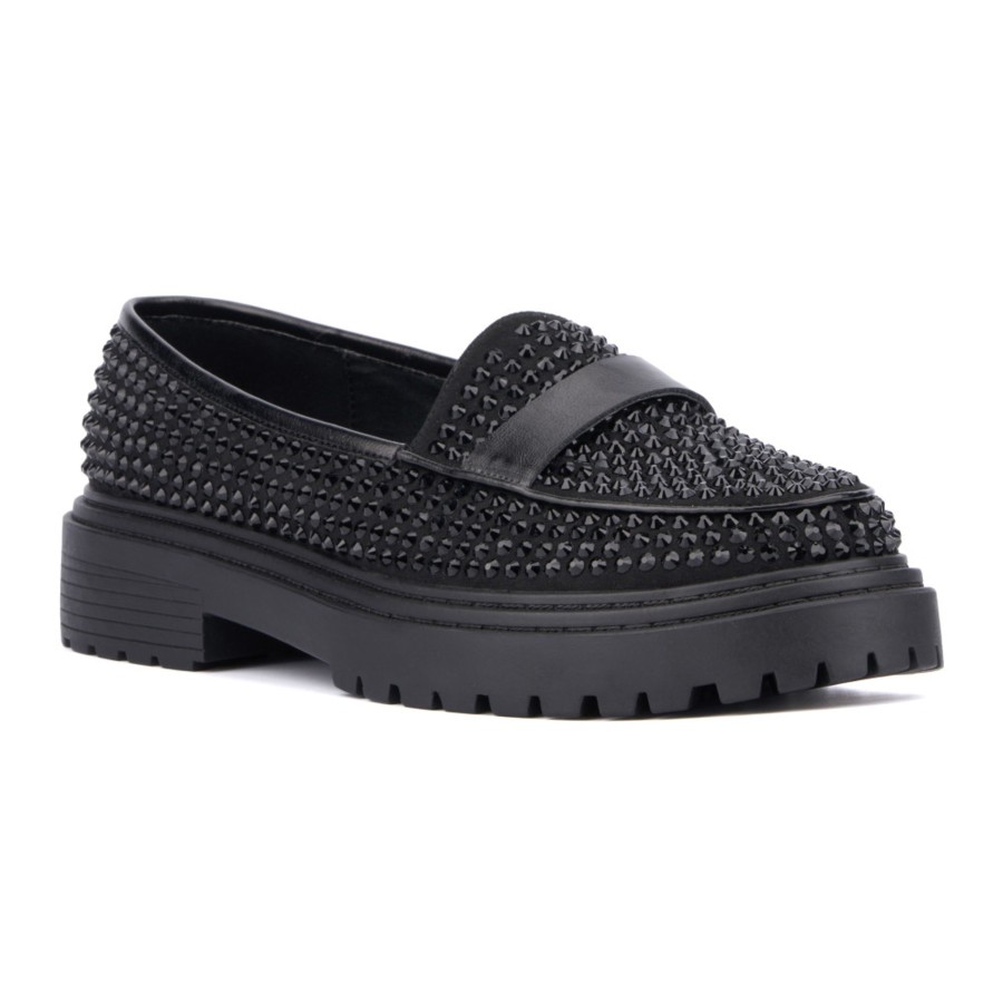 Shoes Penningtons | Women'S Imani Gem Loafer - Wide Width - Penningtons