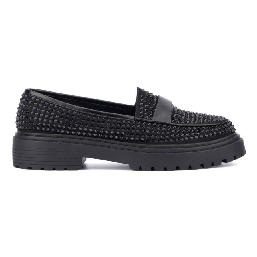 Shoes Penningtons | Women'S Imani Gem Loafer - Wide Width - Penningtons