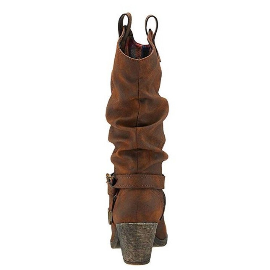 Shoes Penningtons | Rocket Dog - Womens/Ladies Sidestep Mid-Calf Western Boot - Penningtons