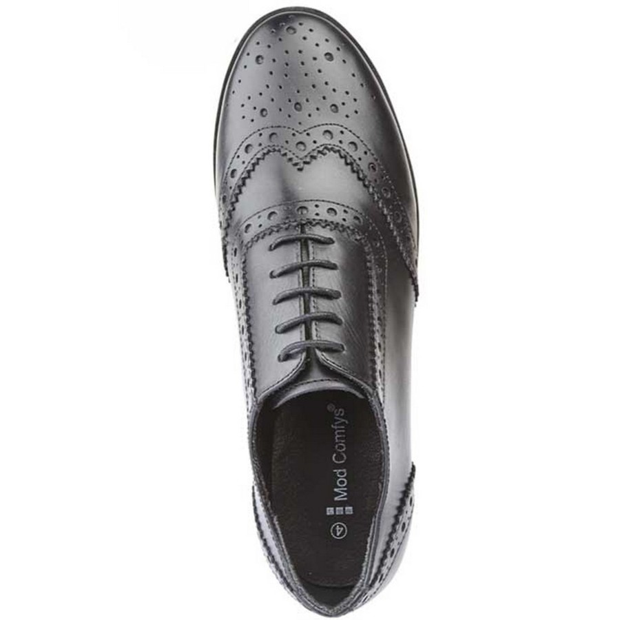 Shoes Penningtons | Cipriata - Womens/Ladies Violetta Leather Brogue Oxford Shoes - Penningtons