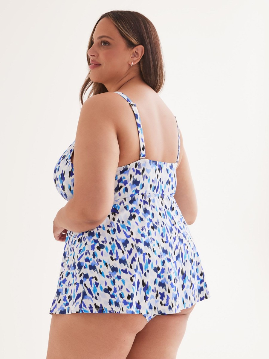 Clothing Penningtons | Printed Underwire Swimdress