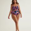 Clothing Penningtons | Reversible Tropical High-Waisted Swim Brief