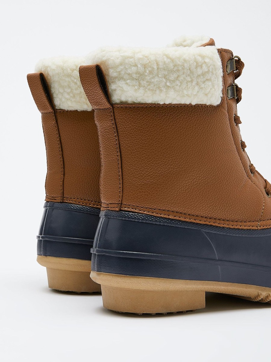 Shoes Penningtons | Extra Wide Width, Duck Boots With Faux Fur