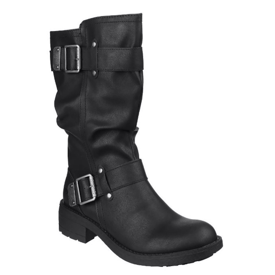 Shoes Penningtons | Rocket Dog - Womens/Ladies Trumble Faux Leather Biker Boots - Penningtons