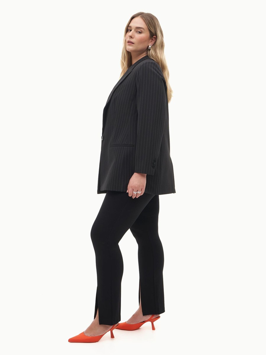 Clothing Penningtons | Single Breasted Pinstripe Blazer - Addition Elle