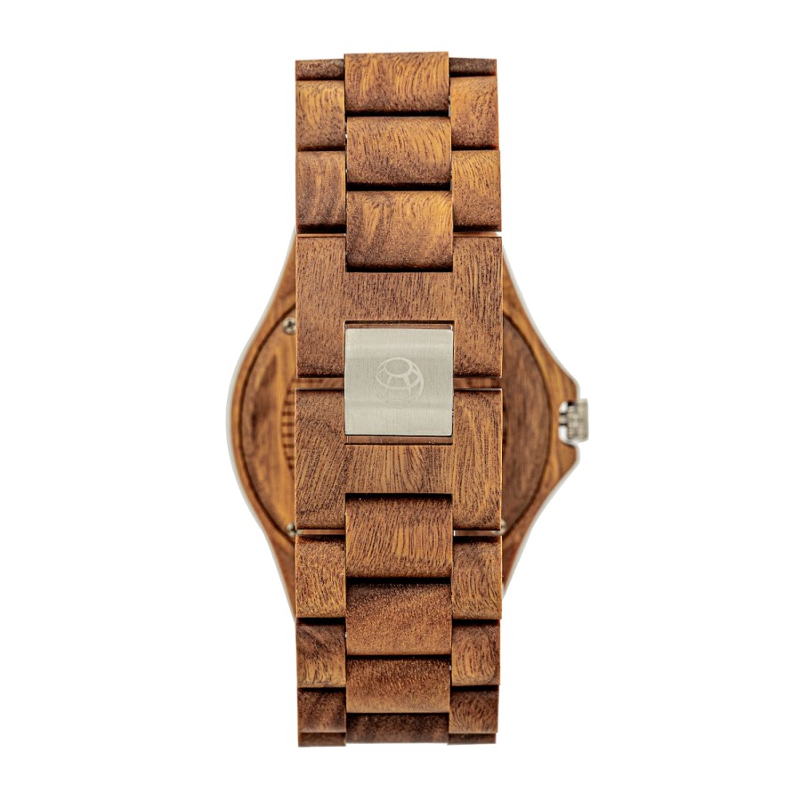 Accessories Penningtons | Earth Wood - Centurion Bracelet Watch - Dark Brown - Penningtons