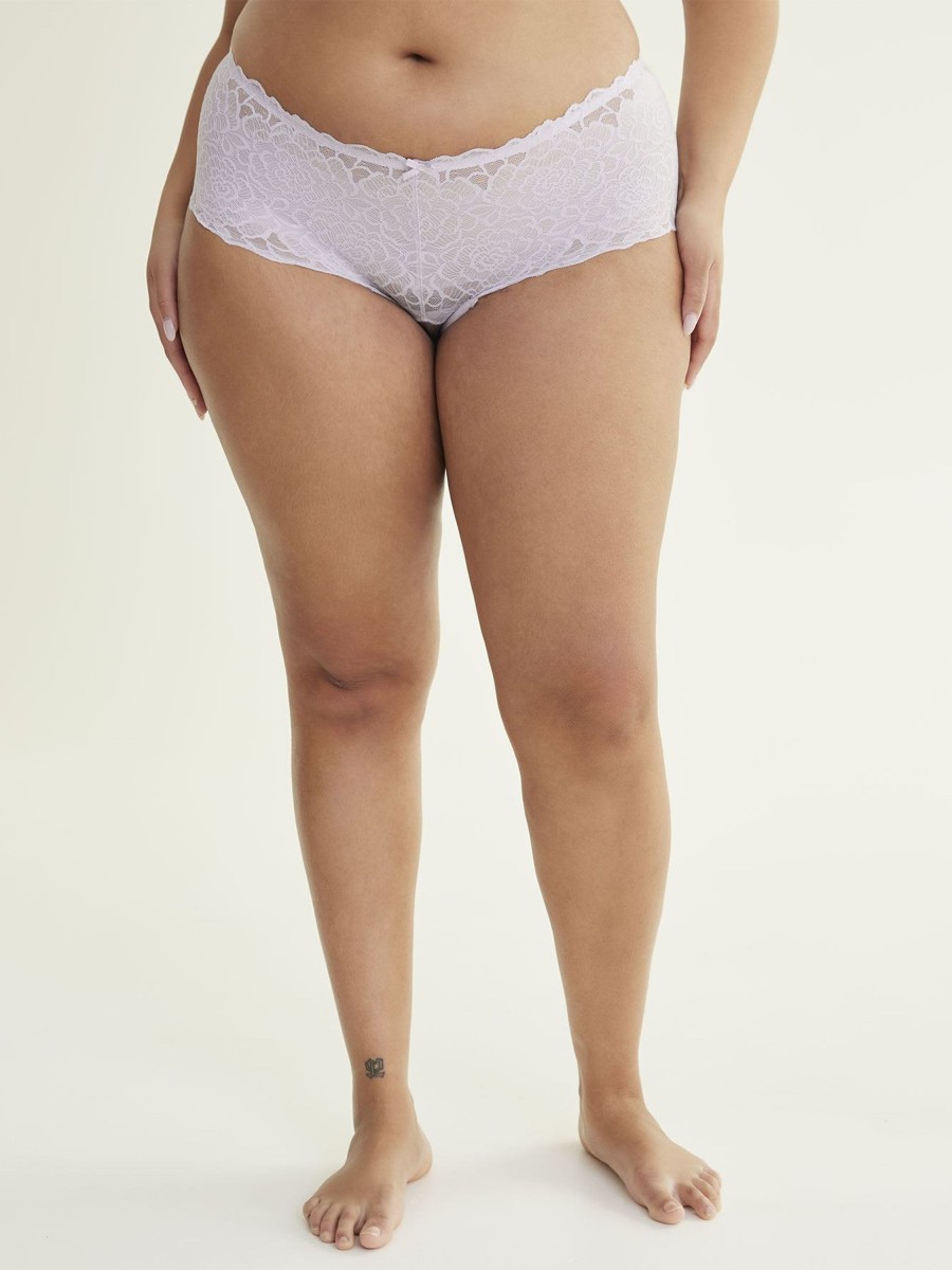 Addition Elle Penningtons | Full Brief With Lace Waist - D Esse Collection