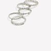 Accessories Penningtons | Assorted Glitter Rings, Set Of 5