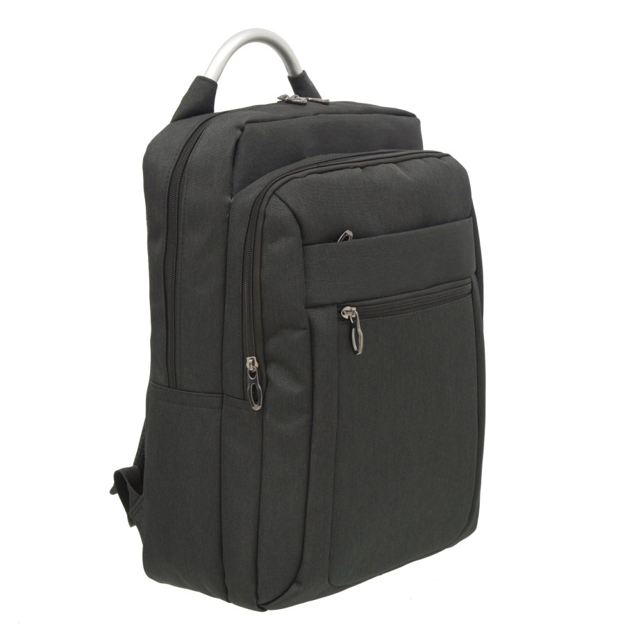 Accessories Penningtons | Club Rochelier Rectangular Multi Pocket Backpack With Usb Charging Port - Penningtons