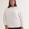 Clothing Penningtons | Crewneck Sweatshirt With Crochet Details