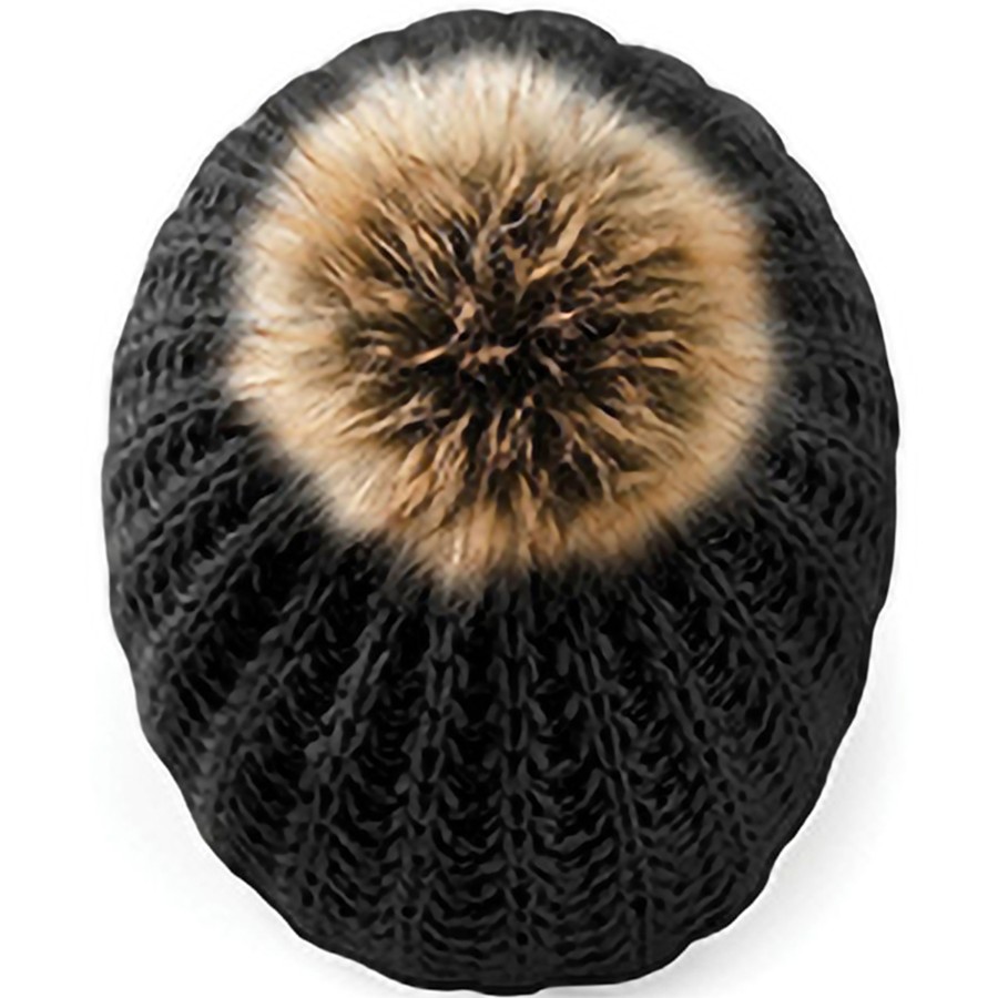 Accessories Penningtons | Beechfield - Ladies/Womens Faux Fur Pom Pom Winter Beanie - Penningtons