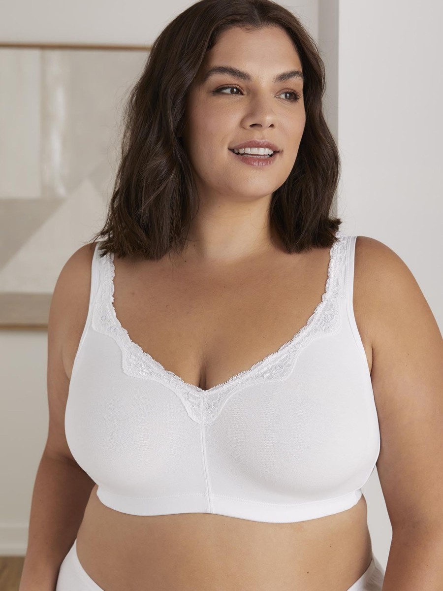 Lingerie Penningtons | Cotton Soft Cup Wireless Bra - Tivoglio