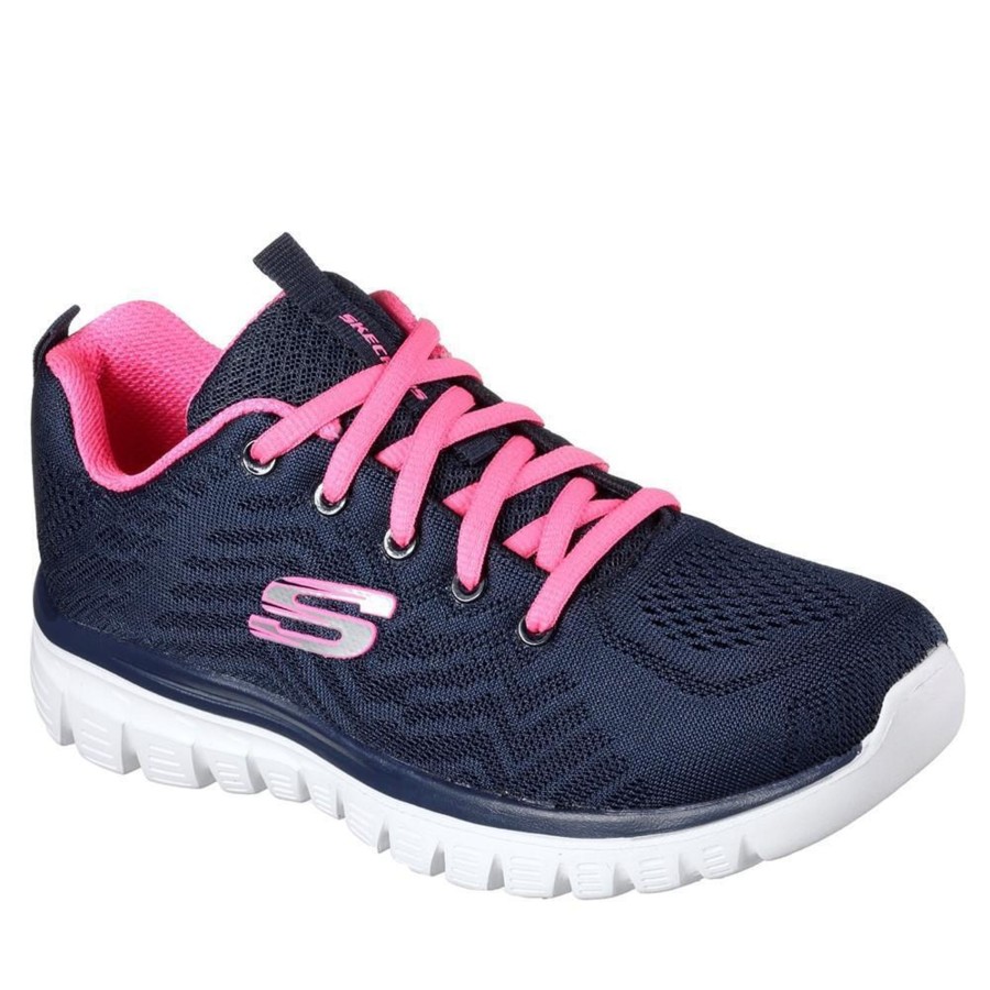 Shoes Penningtons | Skechers - Womens/Ladies Graceful Get Connected Sneakers - Penningtons