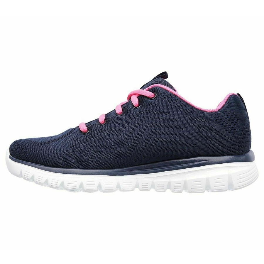 Shoes Penningtons | Skechers - Womens/Ladies Graceful Get Connected Sneakers - Penningtons