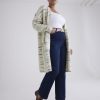 Clothing Penningtons | Space Dye Long Cardigan With Patch Pockets