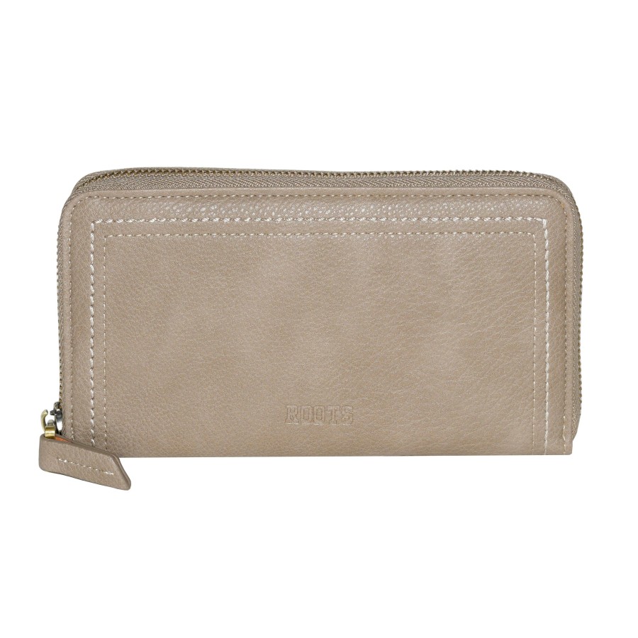 Accessories Penningtons | Roots Ladies Zipper Round Wallet - Penningtons