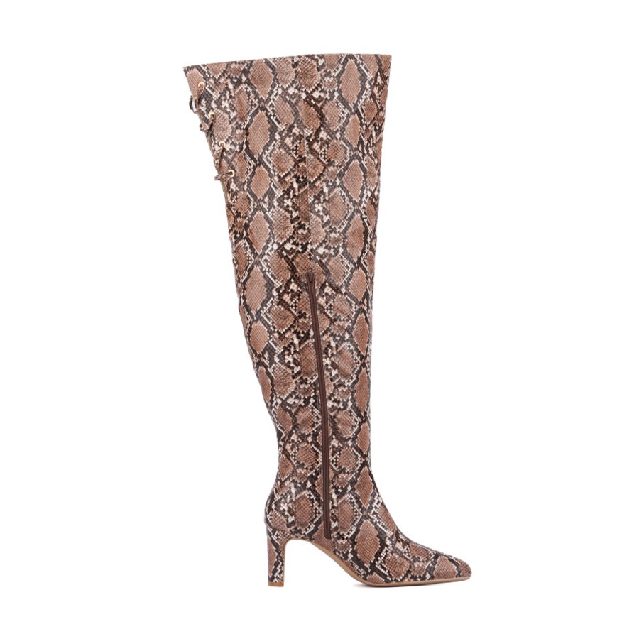 Shoes Penningtons | Women'S Hayya Thigh High Boot - Wide Width - Penningtons