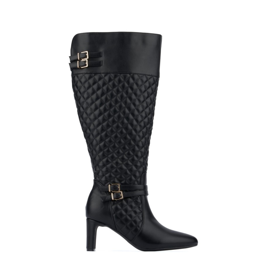 Shoes Penningtons | Halen Knee High Boot- Wide Width - Penningtons