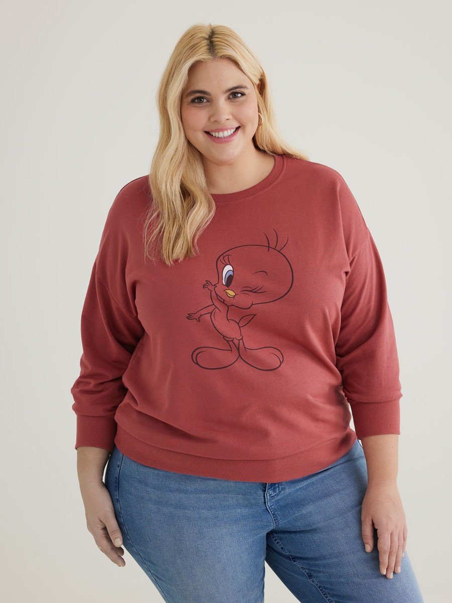 Clothing Penningtons | Crewneck Sweatshirt With Tweety Bird Print