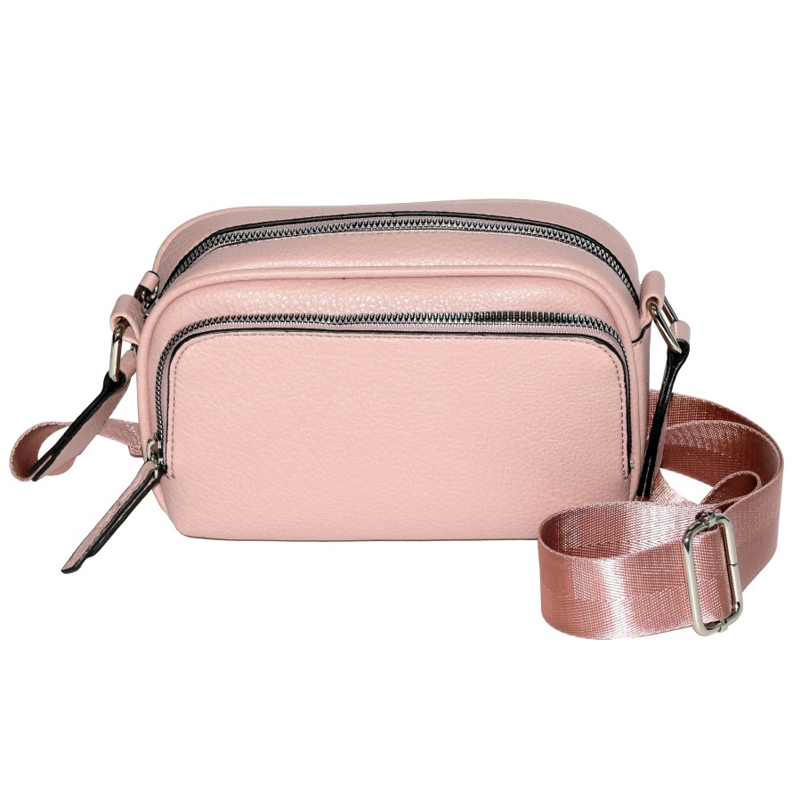 Accessories Penningtons | Nicci Crossbody Bag With Front Zipper Pocket - Penningtons