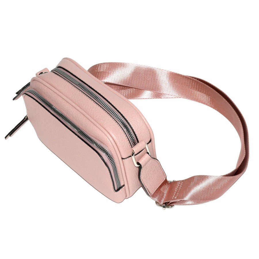 Accessories Penningtons | Nicci Crossbody Bag With Front Zipper Pocket - Penningtons