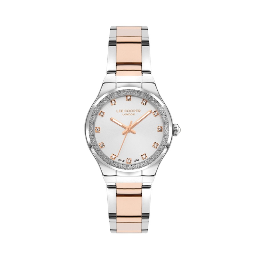 Accessories Penningtons | Lee Cooper-Women'S Silver 35Mm Watch W/Silver Dial - Penningtons