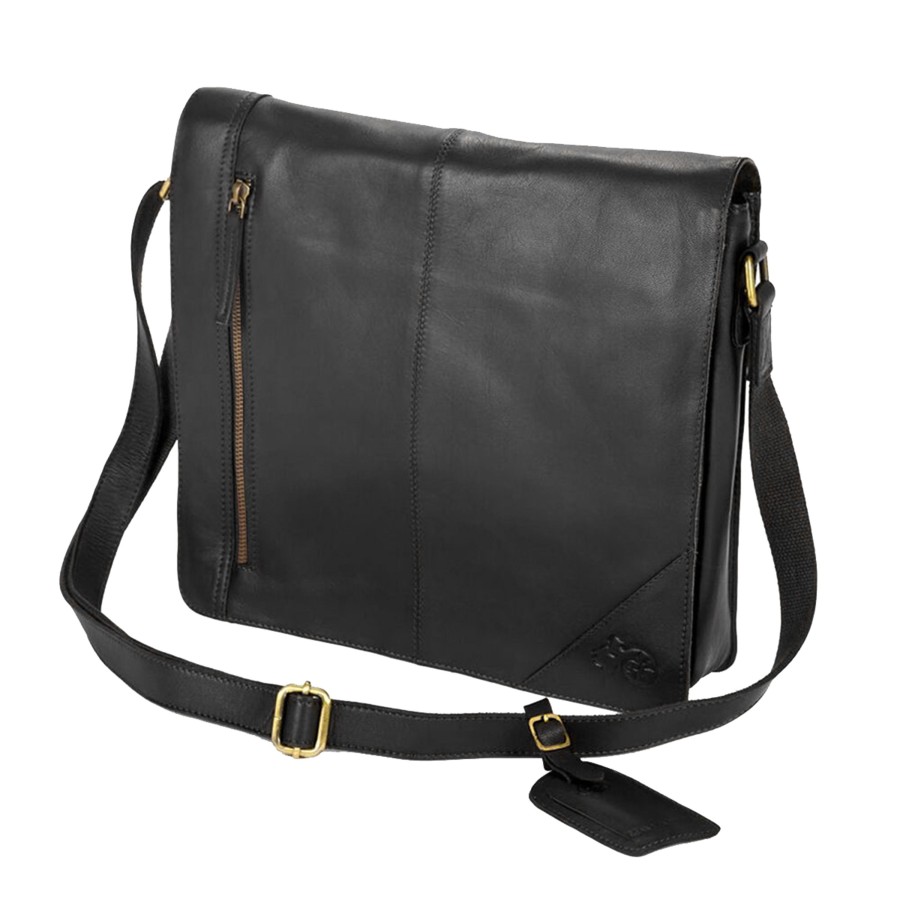 Accessories Penningtons | Eastern Counties Leather - Wide Messenger Bag - Penningtons