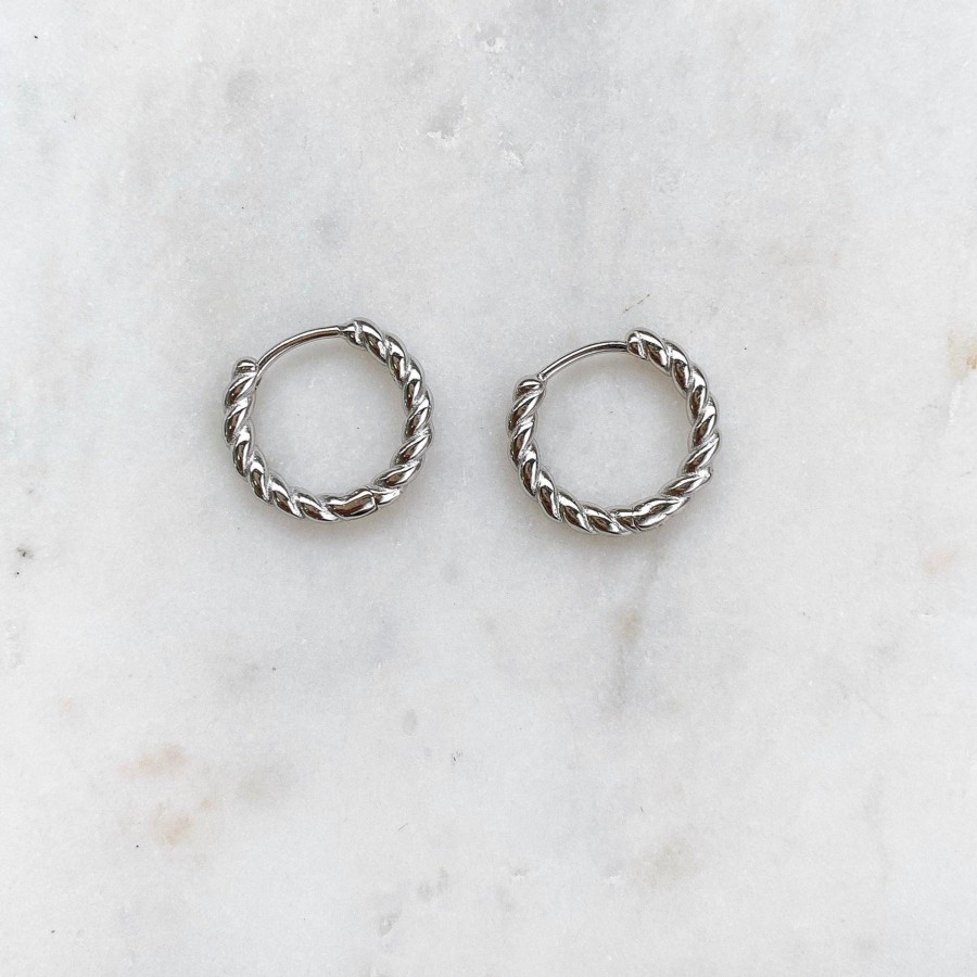 Accessories Penningtons | Horace Jewelry - Hoop Earrings Twisted Torsa - Penningtons