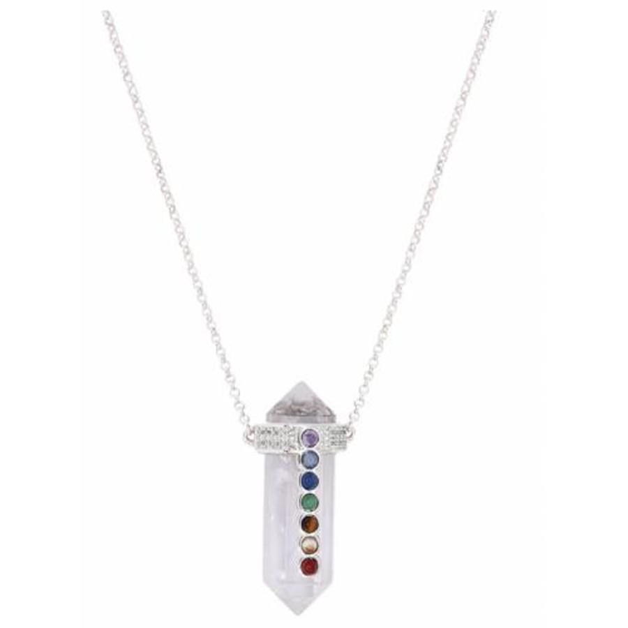 Accessories Penningtons | Prism Necklace Quartz Crystal - Handmade Product - Penningtons