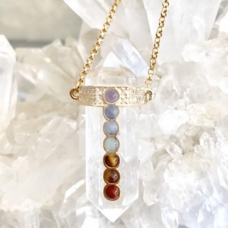 Accessories Penningtons | Prism Necklace Quartz Crystal - Handmade Product - Penningtons