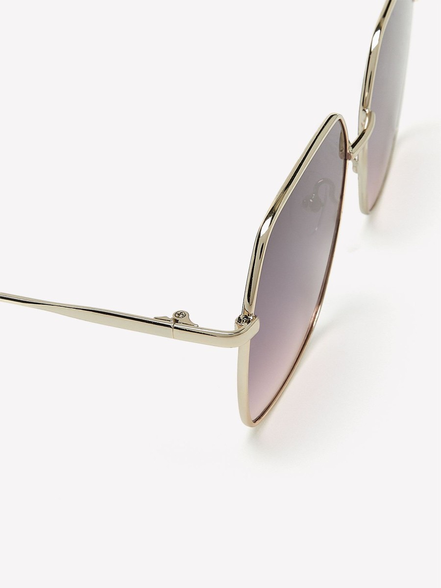 Clothing Penningtons | Geometrical Ombre Metal Sunglasses